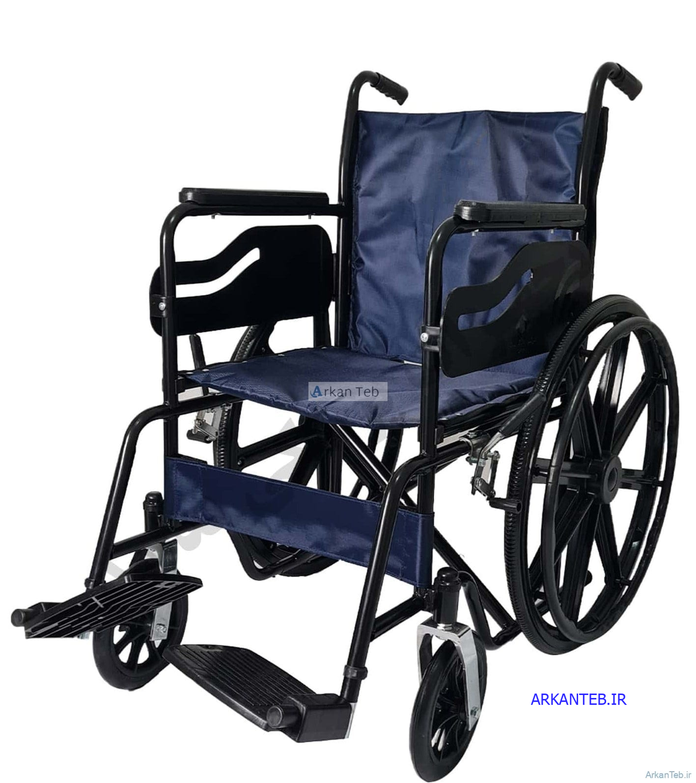 ویلچر رنگی با چرخ توپر سروپیکرتوس کد 399300_ارکان طب