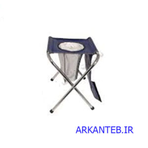 توالت مسافرتی تاشو درب دار قیف دار کانتنری ارکان طب