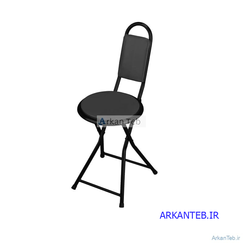 صندلی فلزی تاشو پشتی دار