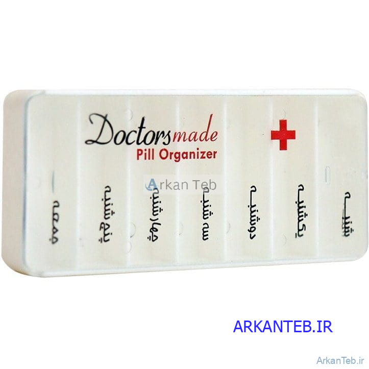 تقویم دارویی هفتگی کشویی Doctor made