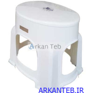 توالت پلاستیکی دور باز مدل صحرا کد 206