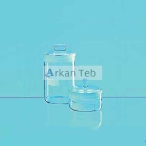 ظرف توزین با درب سمباده ای 50در30 ارکان طب
