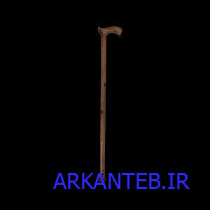 عصا چوبي ساده مهندسي ارکان طب