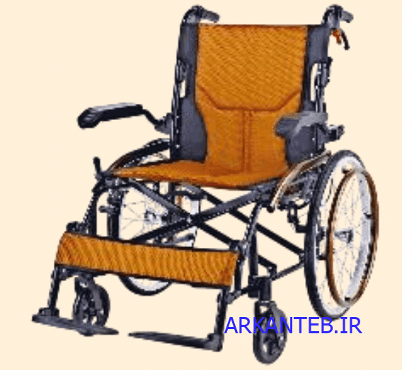ویلچر سبک و تاشو آلومینیومی جی تی اس JTS مدل 863-20N ارکان طب
