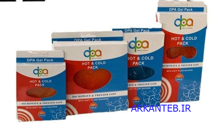 کیسه سرد و گرم 15*14شفاف جعبه دار ارکان طب