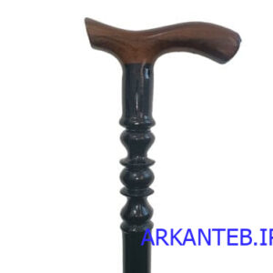 عصا چوبي طرح دو گلدون ارکان طب