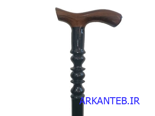 عصا چوبي طرح دو گلدون ارکان طب