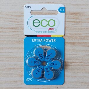 باتری سمعک 675 اکو پلاس ارکان طب