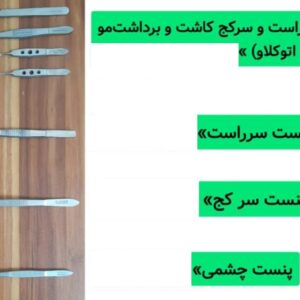 پنست چشمی ارکان طب