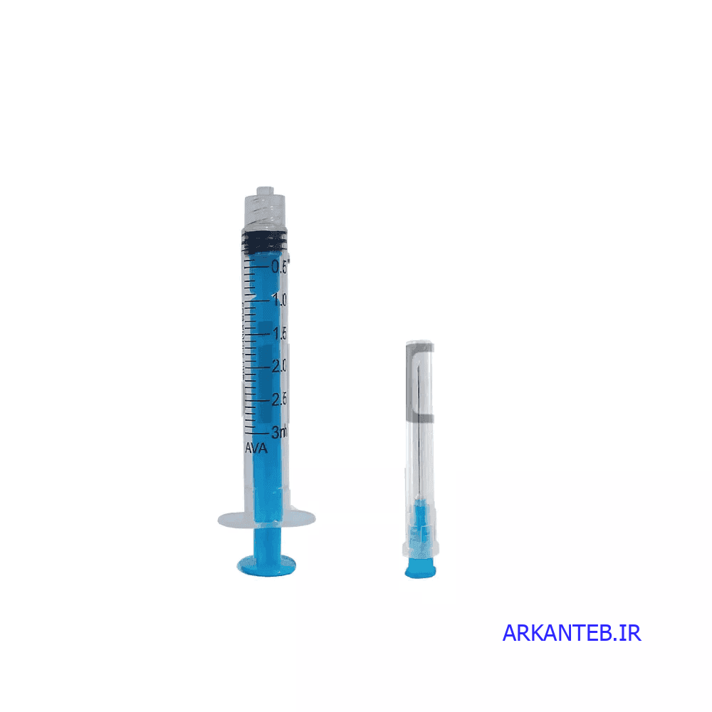 سرنگ 3 سی سی لوئرلاک آوا ارکان طب