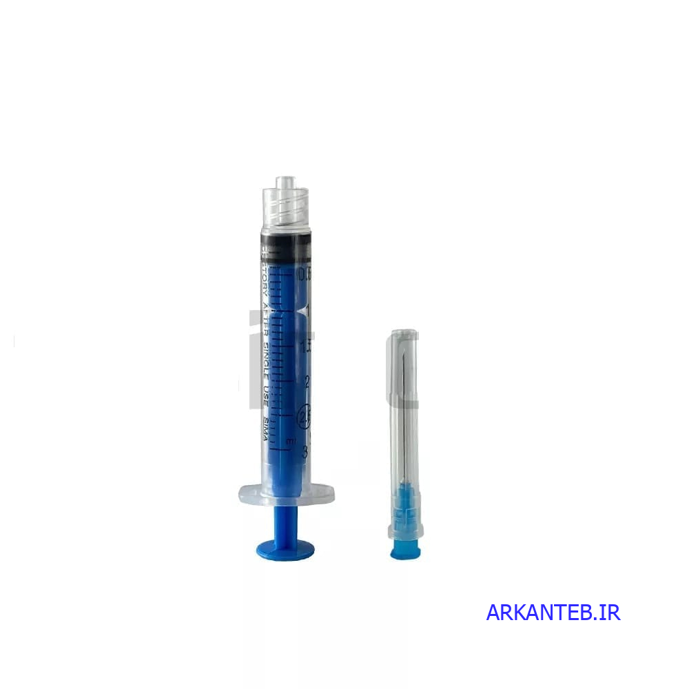 سرنگ 2.5 سی سی (سه قطعه) لوئرلاک سیما سرنگ 2.5 سی سی (سه قطعه) لوئرلاک سیما