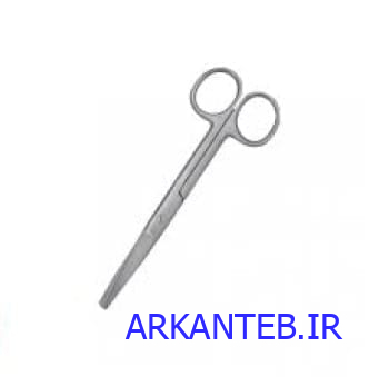 قیچی یک سر تیز قابل اتوکلاو ارکان طب
