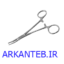 پنس موسکیتو سر کج استیل ارکان طب