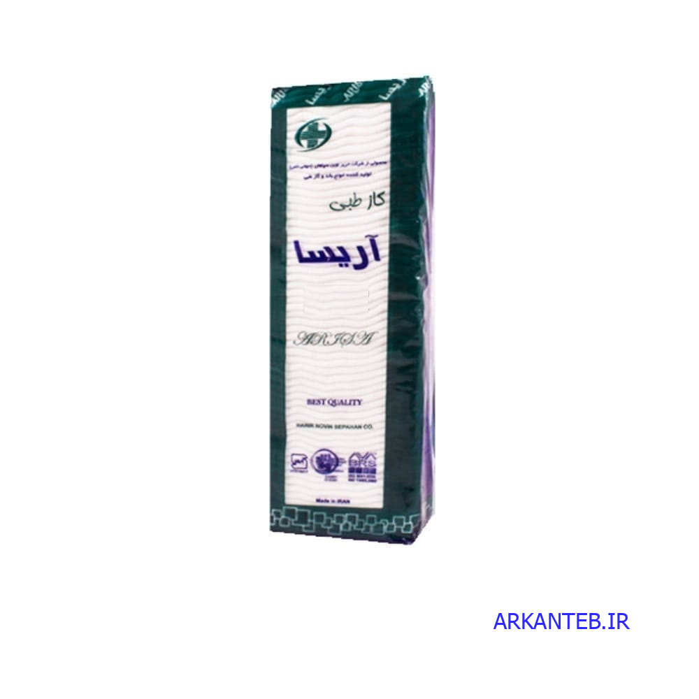 گاز ساده غیراستریل 500 گرمی 8 لا آریسا