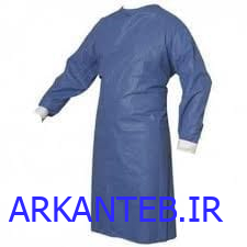 گان جراح مچ دار قد 120 سانت 30 گرم ارکان طب