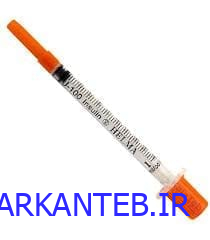 سرنگ انسولین یکپارچه حلما 1 سی سی ارکان طب