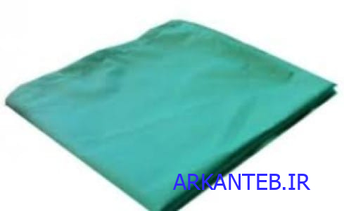 شان پارچه ای ساده 75*75 تک لا ارکان طب