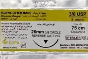 نخ جراحی کرومیک سوپا 3/0 ارکان طب