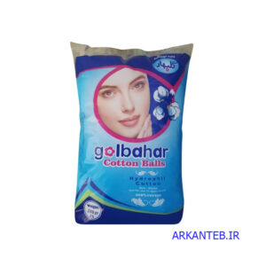 پنبه توپک سفید گلبهار 100 گرمی ارکان طب