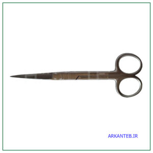 قیچی اریس سر صاف استیل ارکان طب