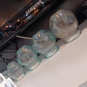 لیوان بادکش شیشه ای ارکان طب