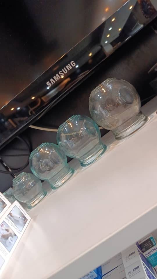 لیوان بادکش شیشه ای ارکان طب