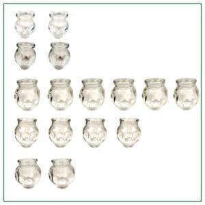 لیوان بادکش شیشه ای ست 16 عددی (کل بدن) برند فالیزک ارکان طب