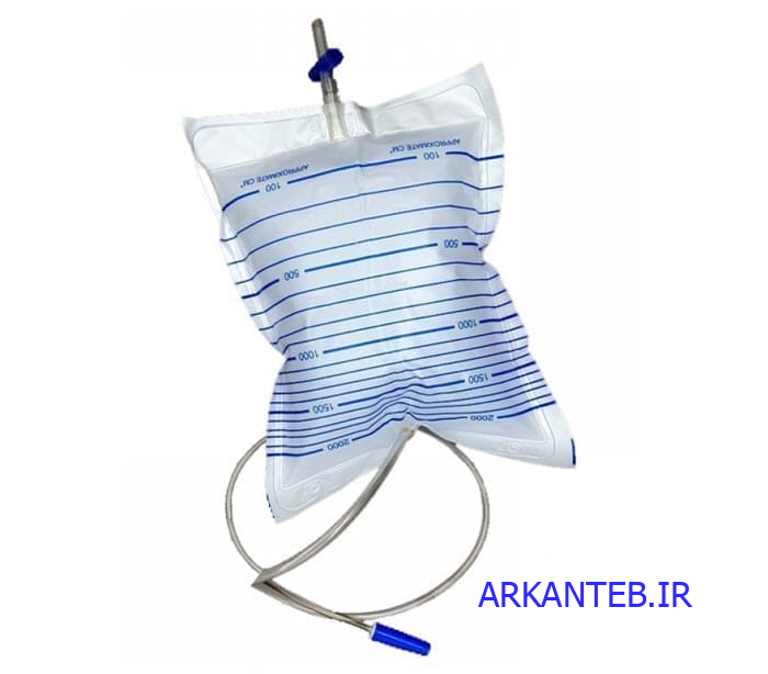 کیسه ادرار 2000 سی سی استریل ویژه اتاق عمل ( دولایه بسته بندی ) سوپا ارکان طب