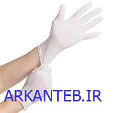 دستکش لاتکس پودری ویونت سایز لارج 100 عددی ارکان طب