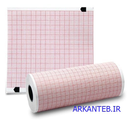 رول نوار قلب ECG عرض 11 ارکان طب