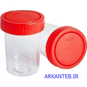 ظرف نمونه گیری 60 میل غیر استریل شفاف سوپا ارکان طب