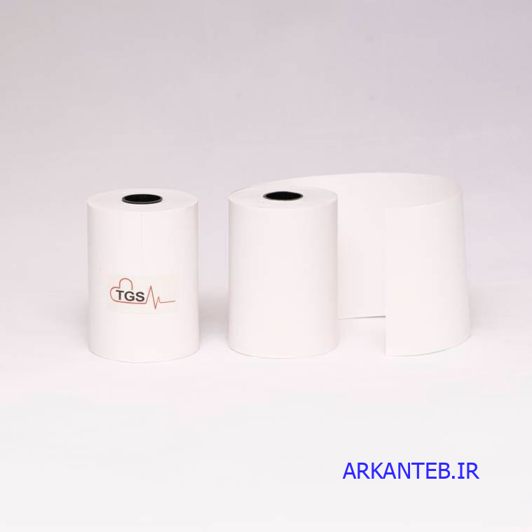 کاغذ حرارتی رولی سایز 8 سانت 20 متری ارکان طب