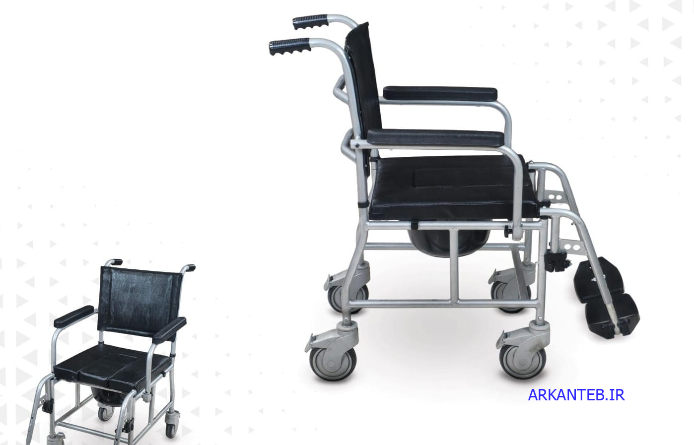 ویلچر حمامی آلومینیومی JTS 695L