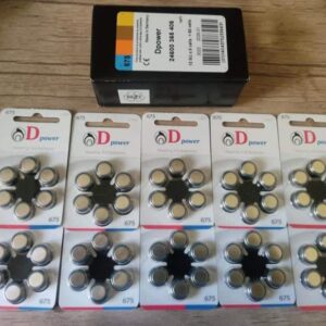 باتری سمعک برند دی پاور Dpower ارکان طب