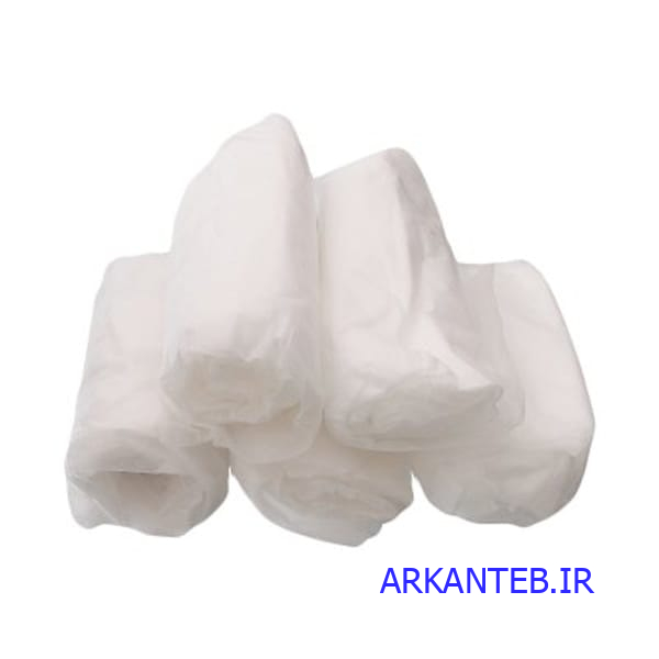ملحفه یکبار مصرف کشی سایز 220×120 سفید ارکان طب