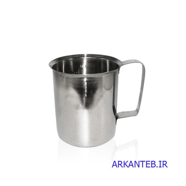 مژر استیل سایز کوچک نیم لیتری ارکان طب