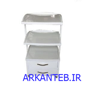 ترالی دو کشو سه طبقه ارکان طب