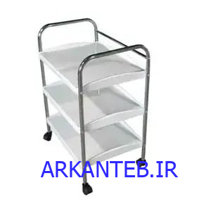 ترالی پانسمان سه طبقه ارکان طب