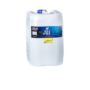 آب دیونیزه (مقطر ) 20 لیتری دوبار تقطیر برند زلال ارکان طب