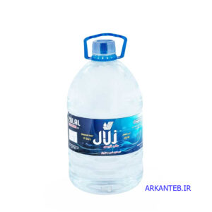 آب دیونیزه ( مقطر) 5 لیتری برند زلال ارکان طب