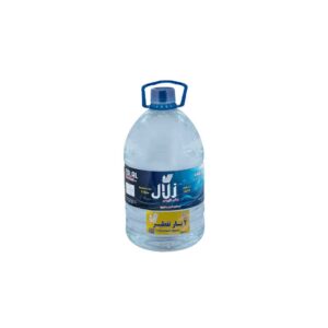 آب دیونیزه (مقطر ) 5 لیتری دوبار تقطیر برند زلال ارکان طب