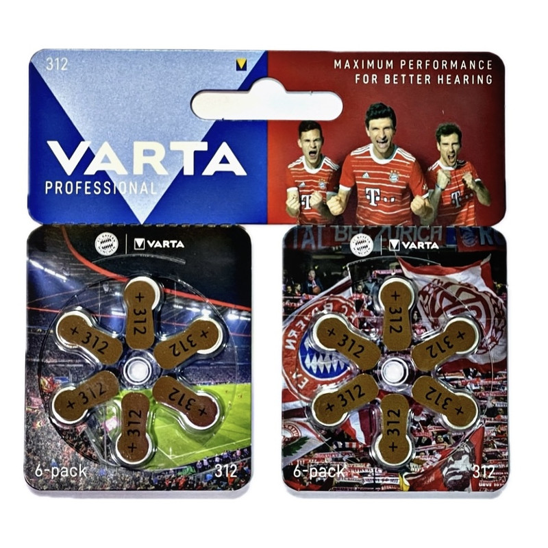 باتری سمعک کد 312 برند وارتا ارکان طب