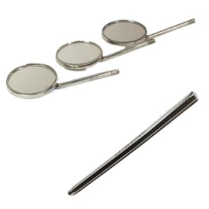 دسته آینه فلزی دندانپزشکی برند زلال ارکان طب