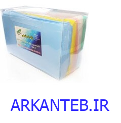 پیشبند یکبار مصرف نایلونی جعبه ای 700گرم برند زلال ارکان طب