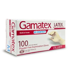 دستکش لاتکس بدون پودر نئومکس 100 عددی ارکان طب