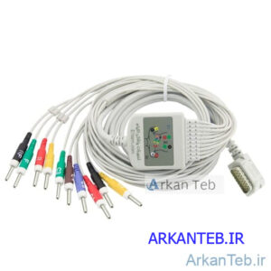 کابل نوار قلب / کابل دستگاه ECG / کابل دستگاه EKG ( ارسال از تهران _ عمده فروشی )